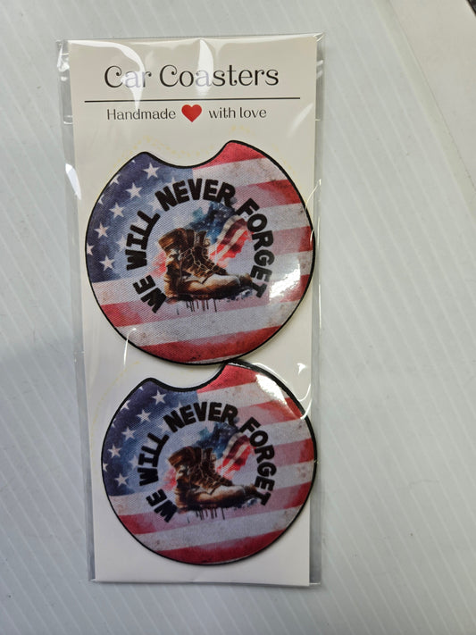 Car Coaster- We Will Never Forget