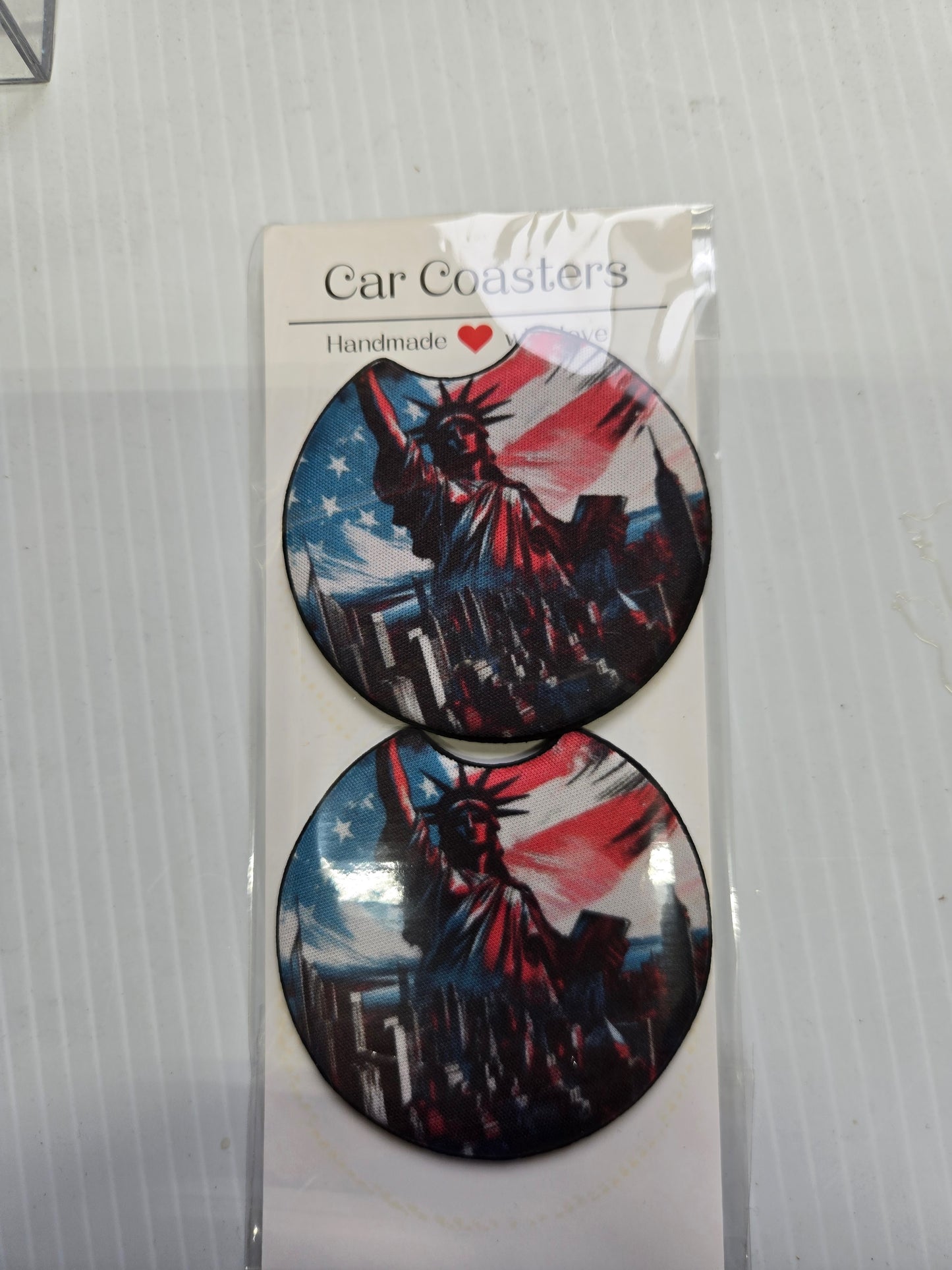 Car Coaster- Lady Liberty (Copy)
