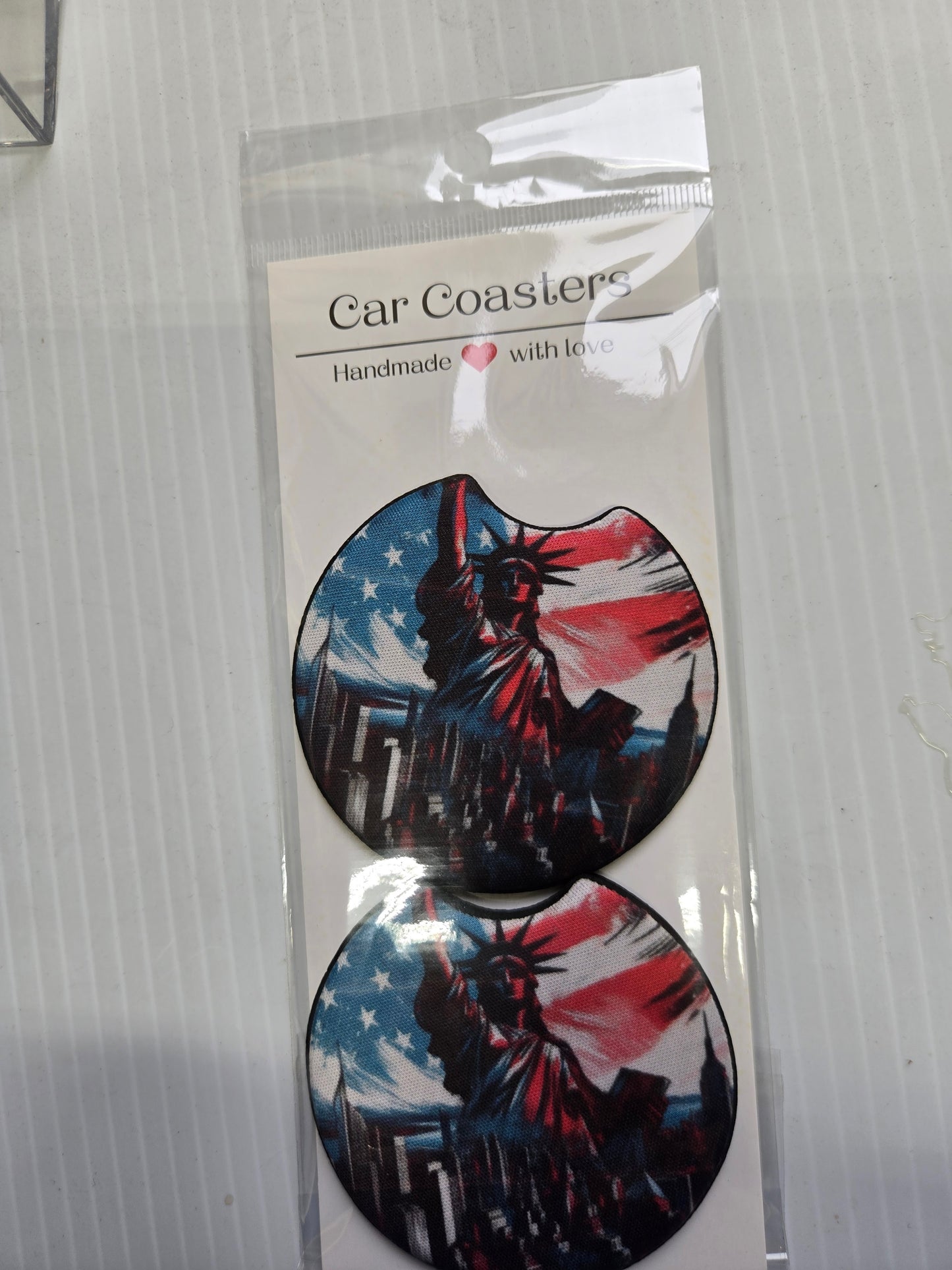 Car Coaster- Statue Of Liberty