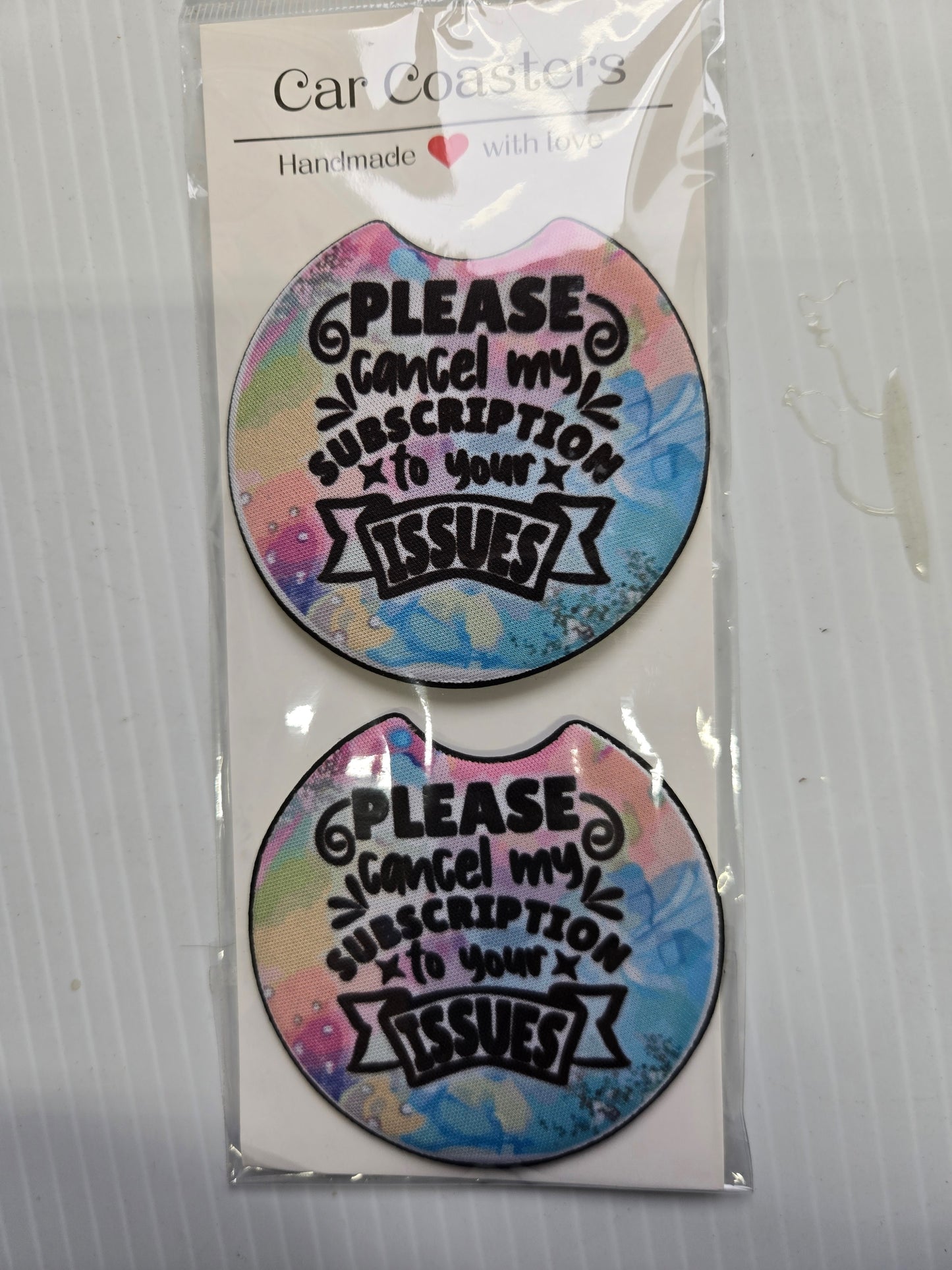 Car Coaster- Please Cancel