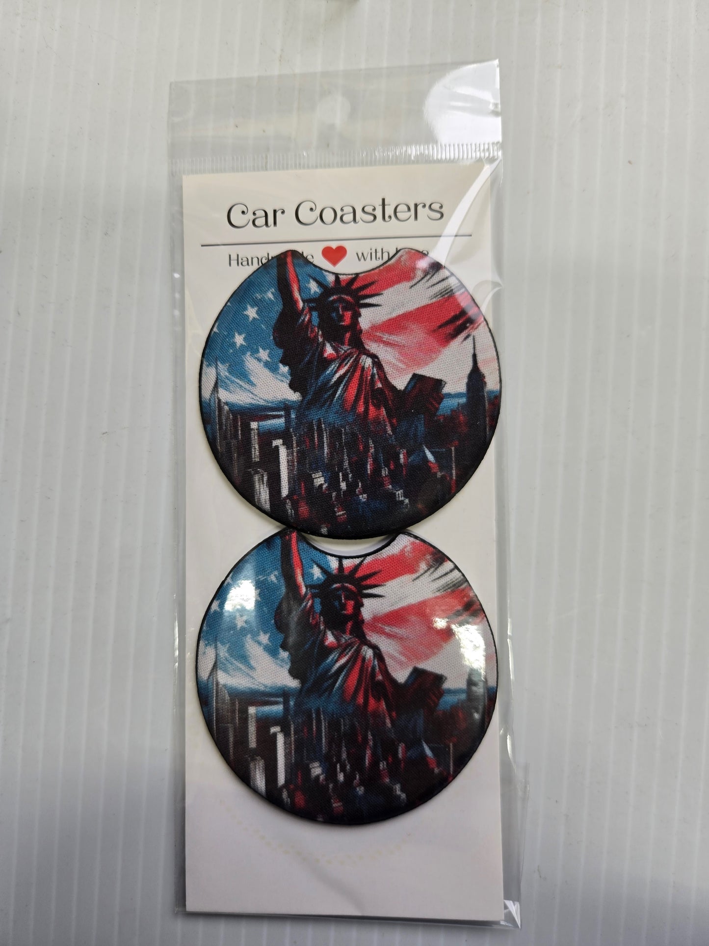 Car Coaster- Lady Liberty (Copy)