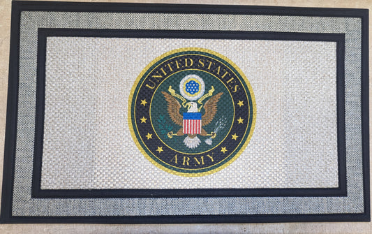 US Army Door Mat Welcome Mat