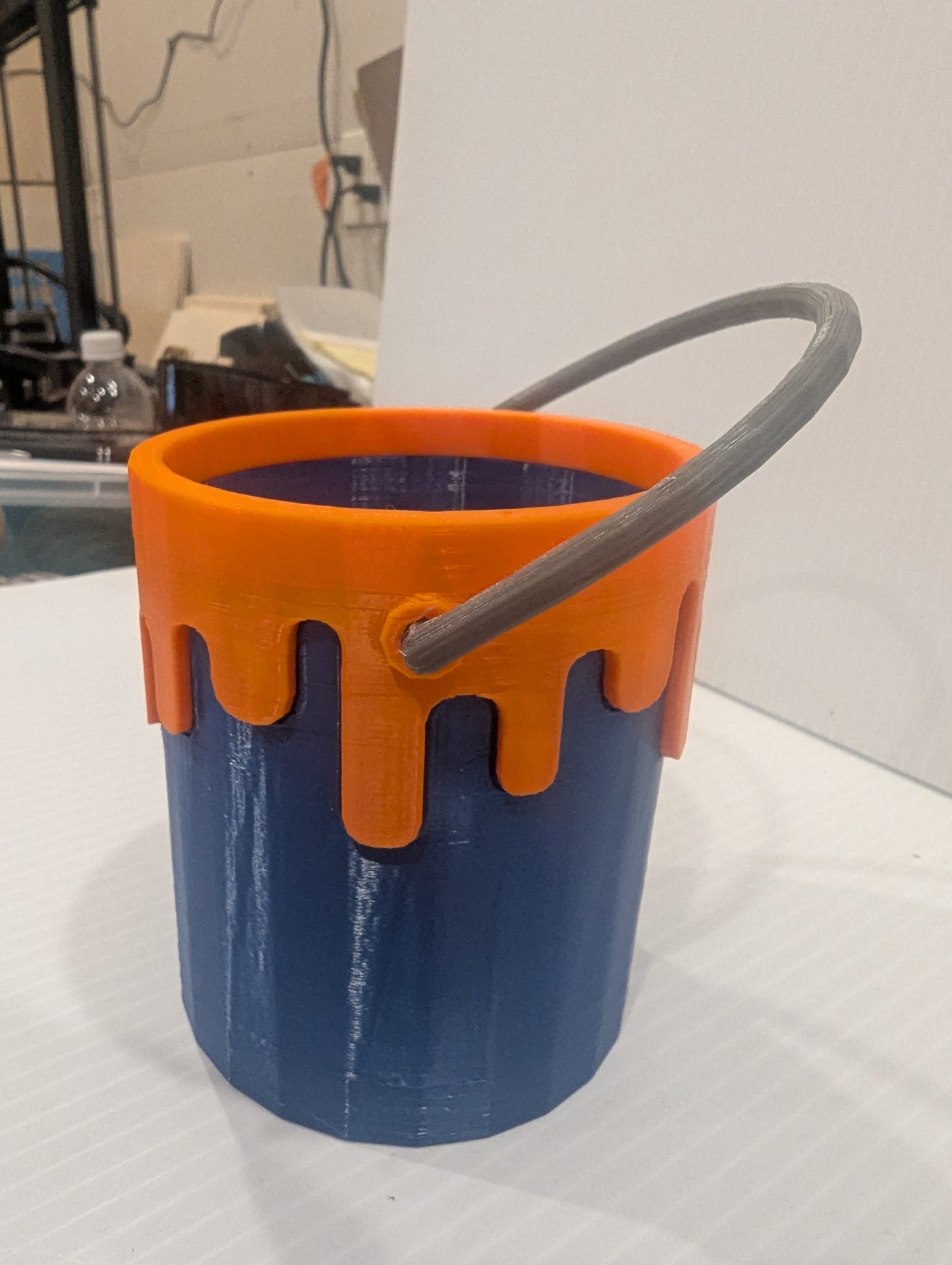 Paint Can Desk Organizer