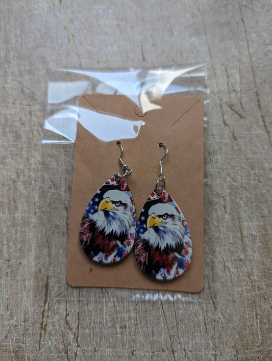 Bald Eagle Earrings