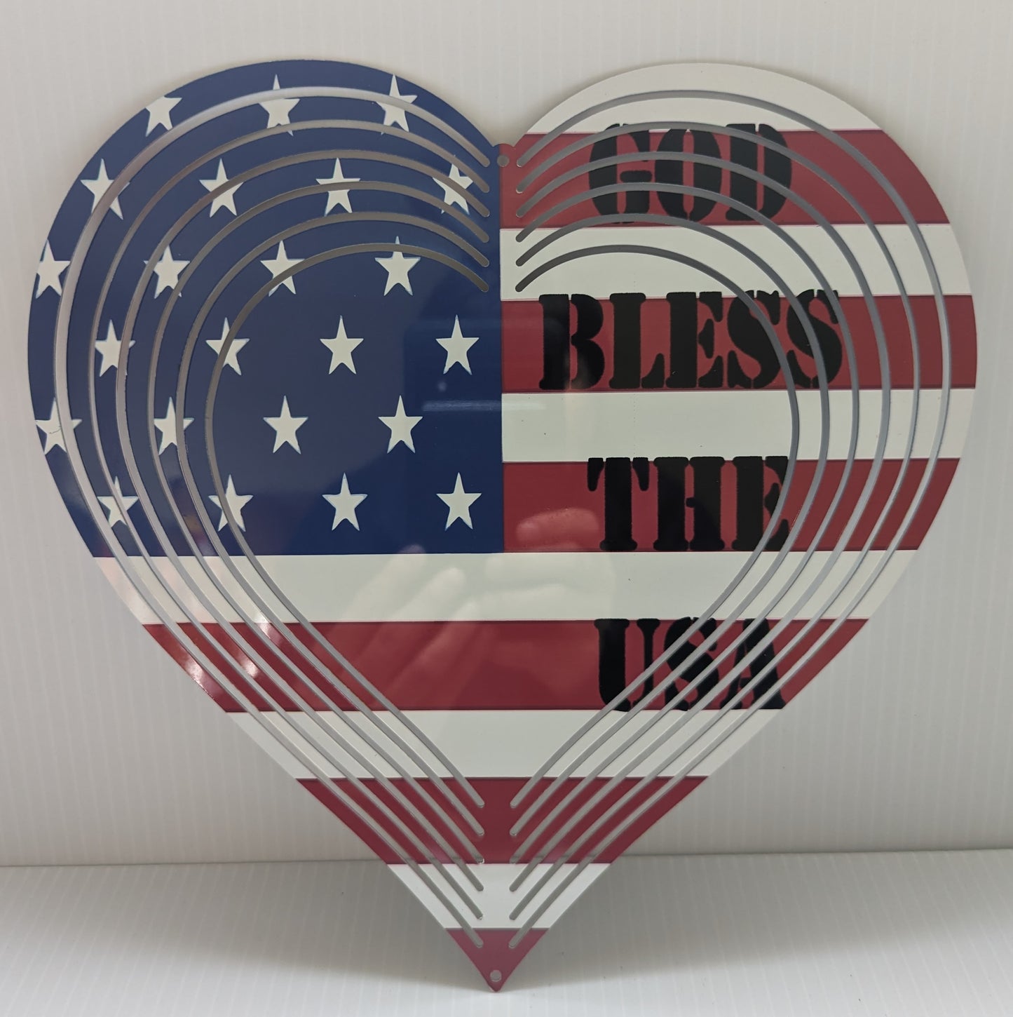 Spinners Garden-God Bless The USA