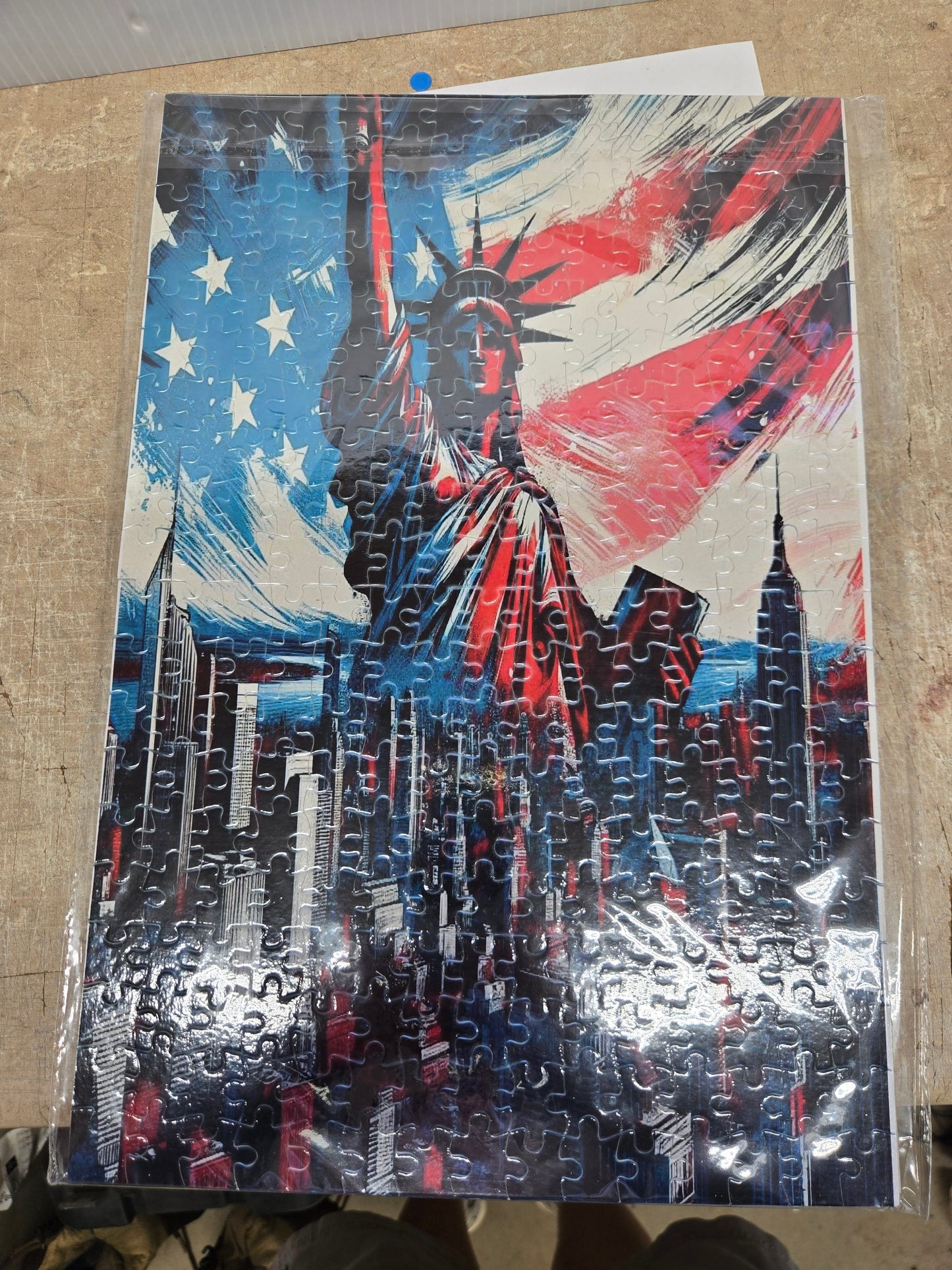 Lady Liberty Puzzel