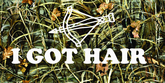 crossbow hair custom made license plate