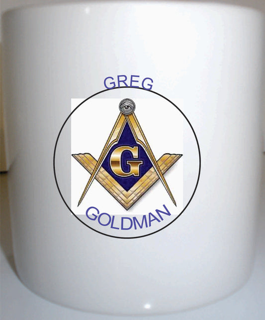 Free Mason Coffee Mug add your lodge # or Name For Free