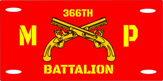 MP Red License plate Add your Unit number for FREE !!