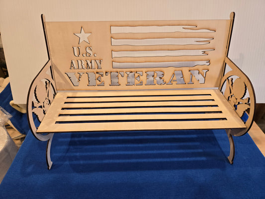 US Army Bench