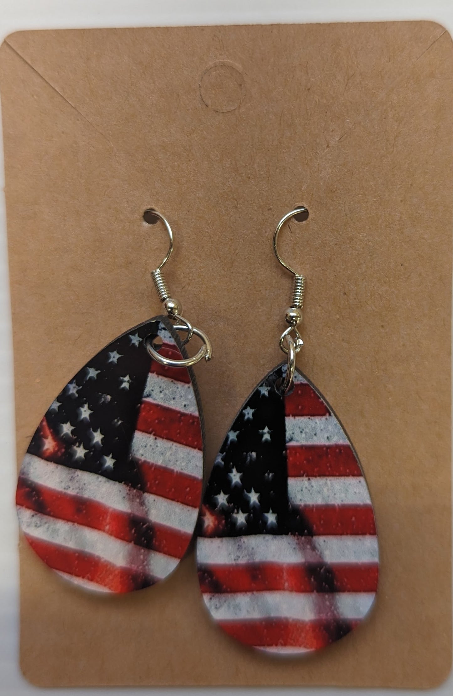 American Flag Earrings