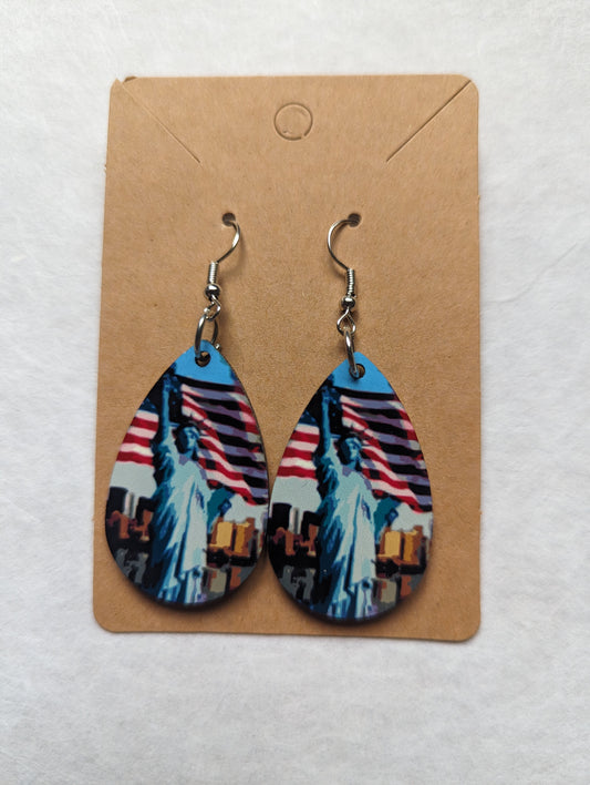 Staute of Liberty Earrings