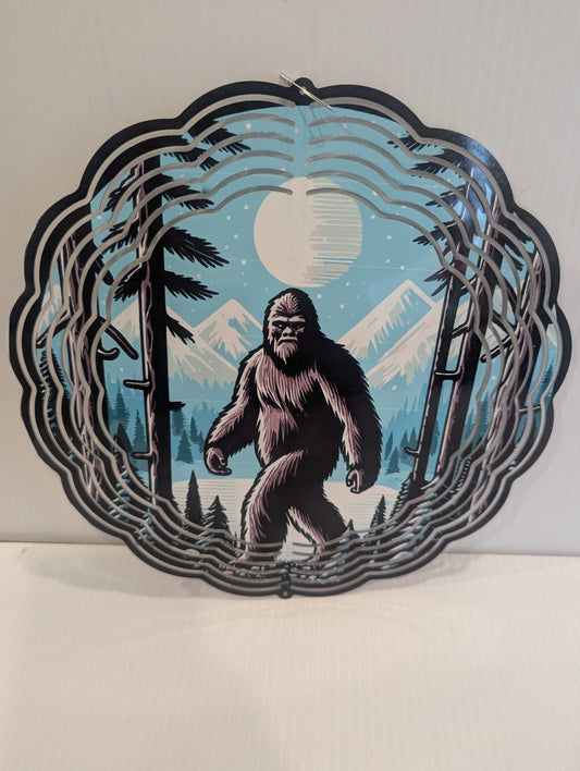 Big Foot Sasquatch Wind Spinner