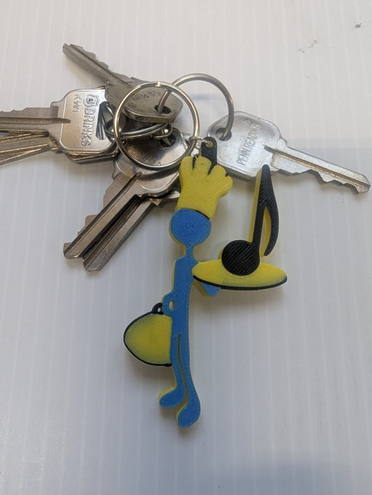 Grumbellies Keyring