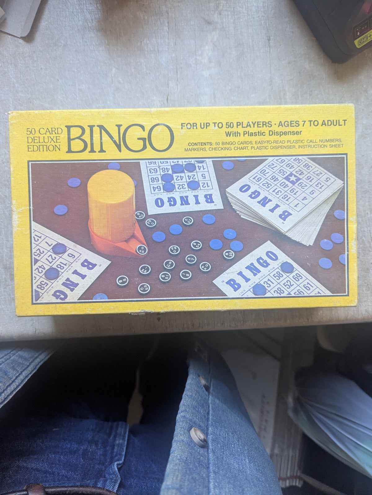 Vintage 1981 Bingo Game Set – 100% Complete in Original Box (Fully Working)