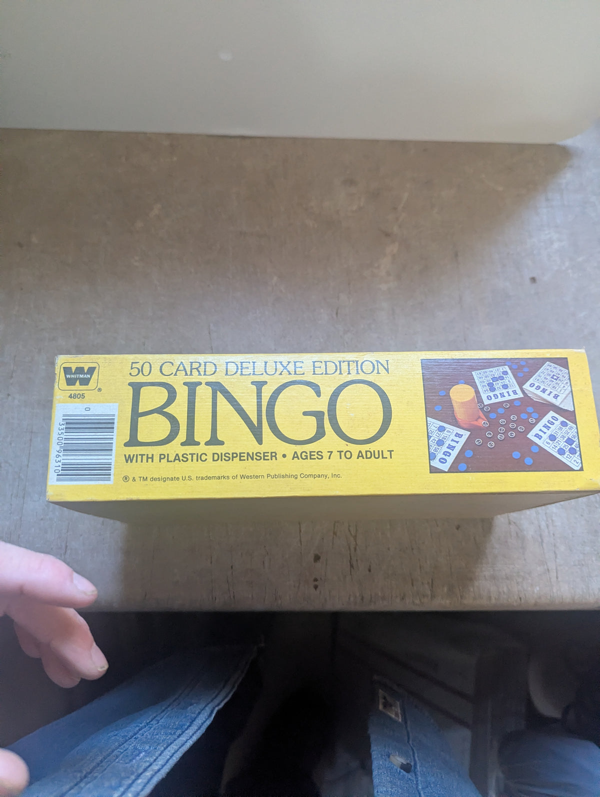 Vintage 1981 Bingo Game Set – 100% Complete in Original Box (Fully Working)