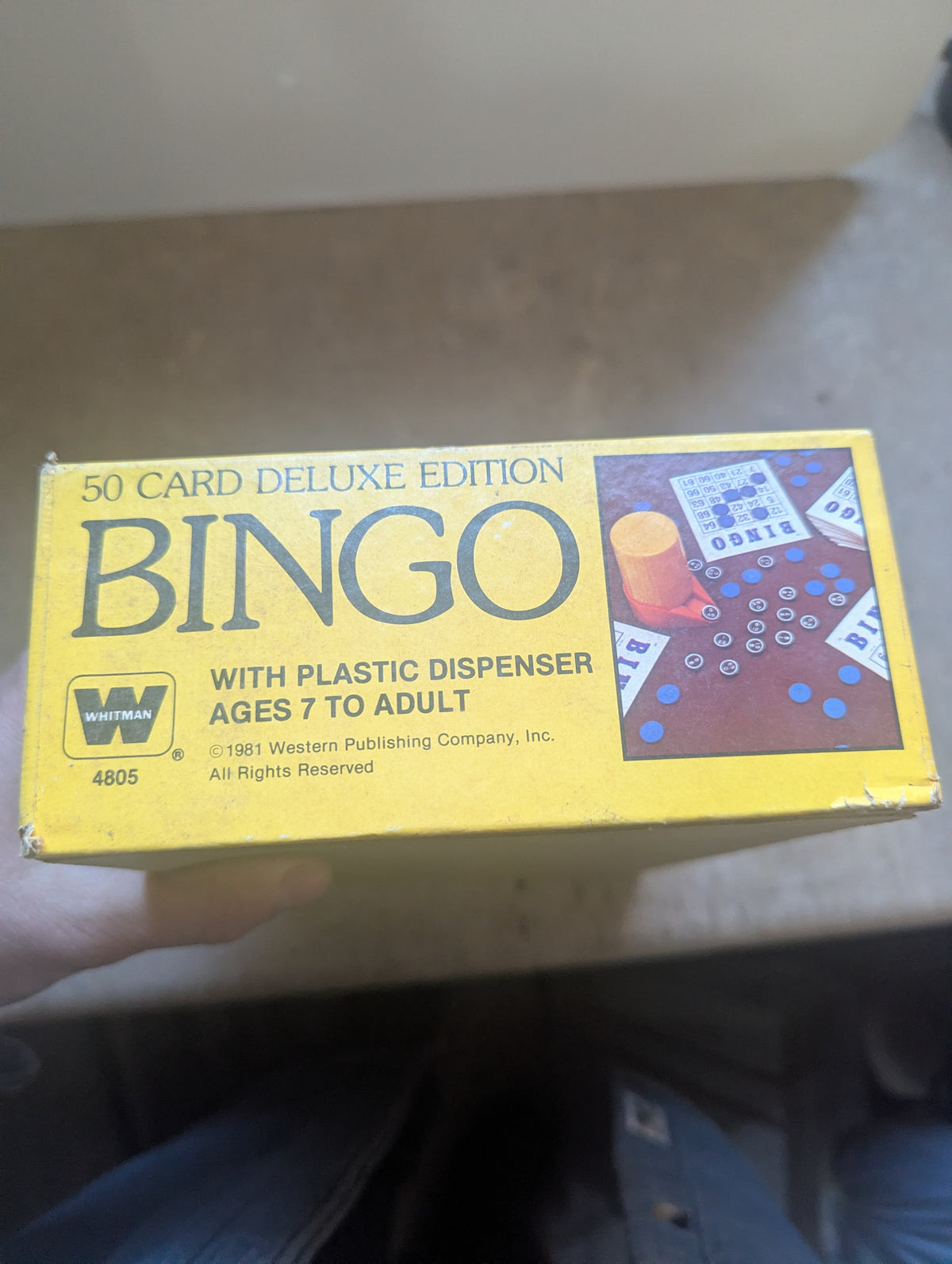 Vintage 1981 Bingo Game Set – 100% Complete in Original Box (Fully Working)