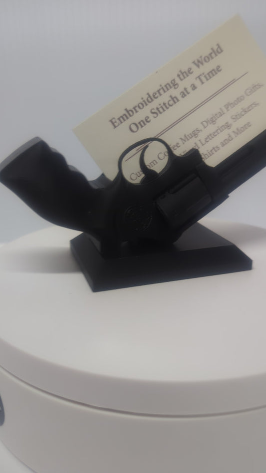 Bold & Direct: Revolver Business Card Holder