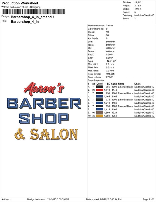 Barbershop Logo