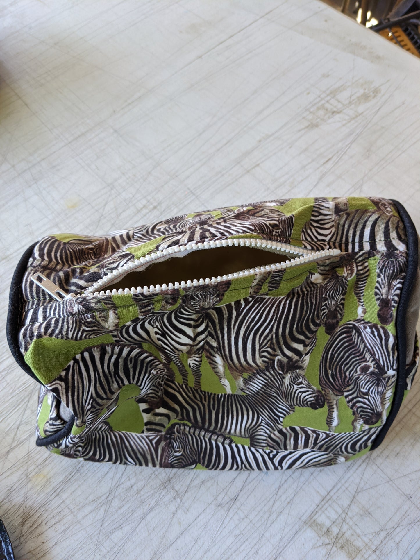 Zebra Small Duffel Bag