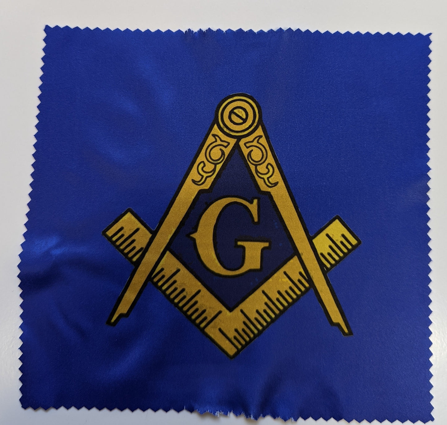 Freemason Square & Compus Cleaning Cloth for eye Glasses