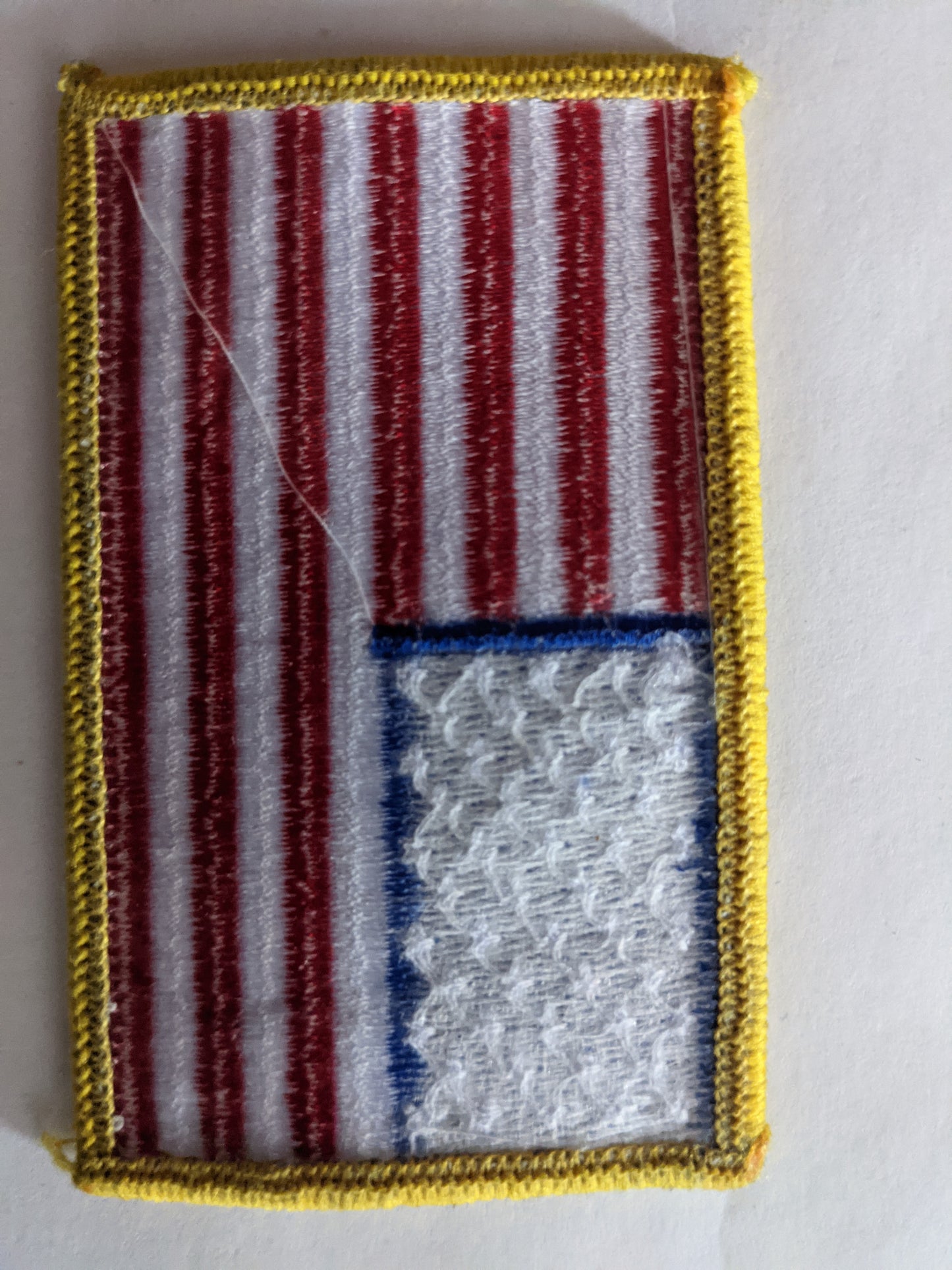 American Flag Shoulder Patch Made in America Embroidered