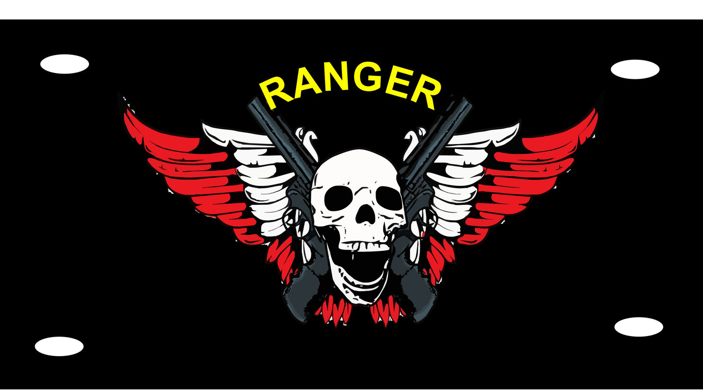 Ranger Custom Made License Plate