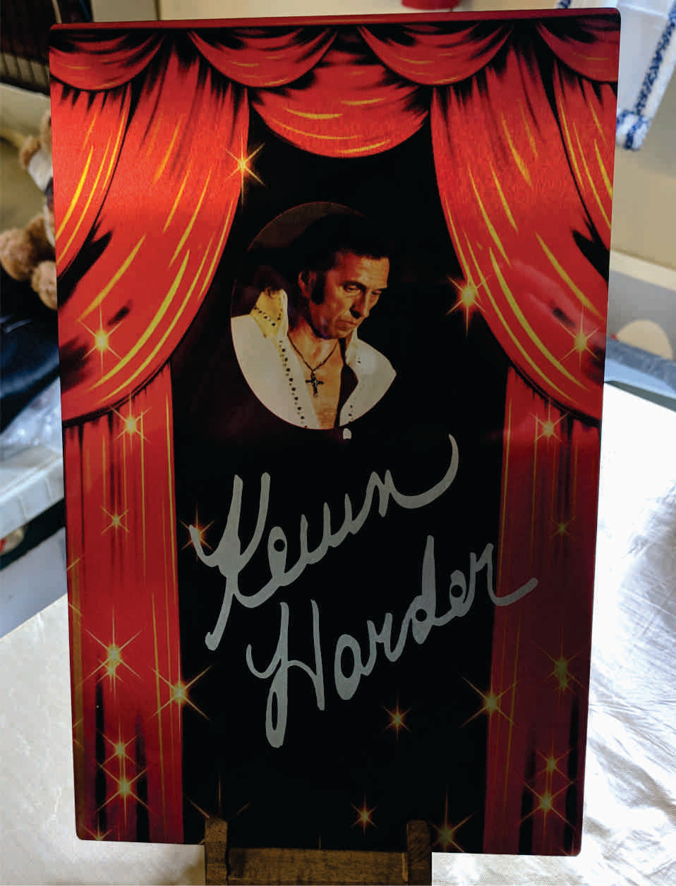 Kevin Harder Custom Made sign 8 x 10