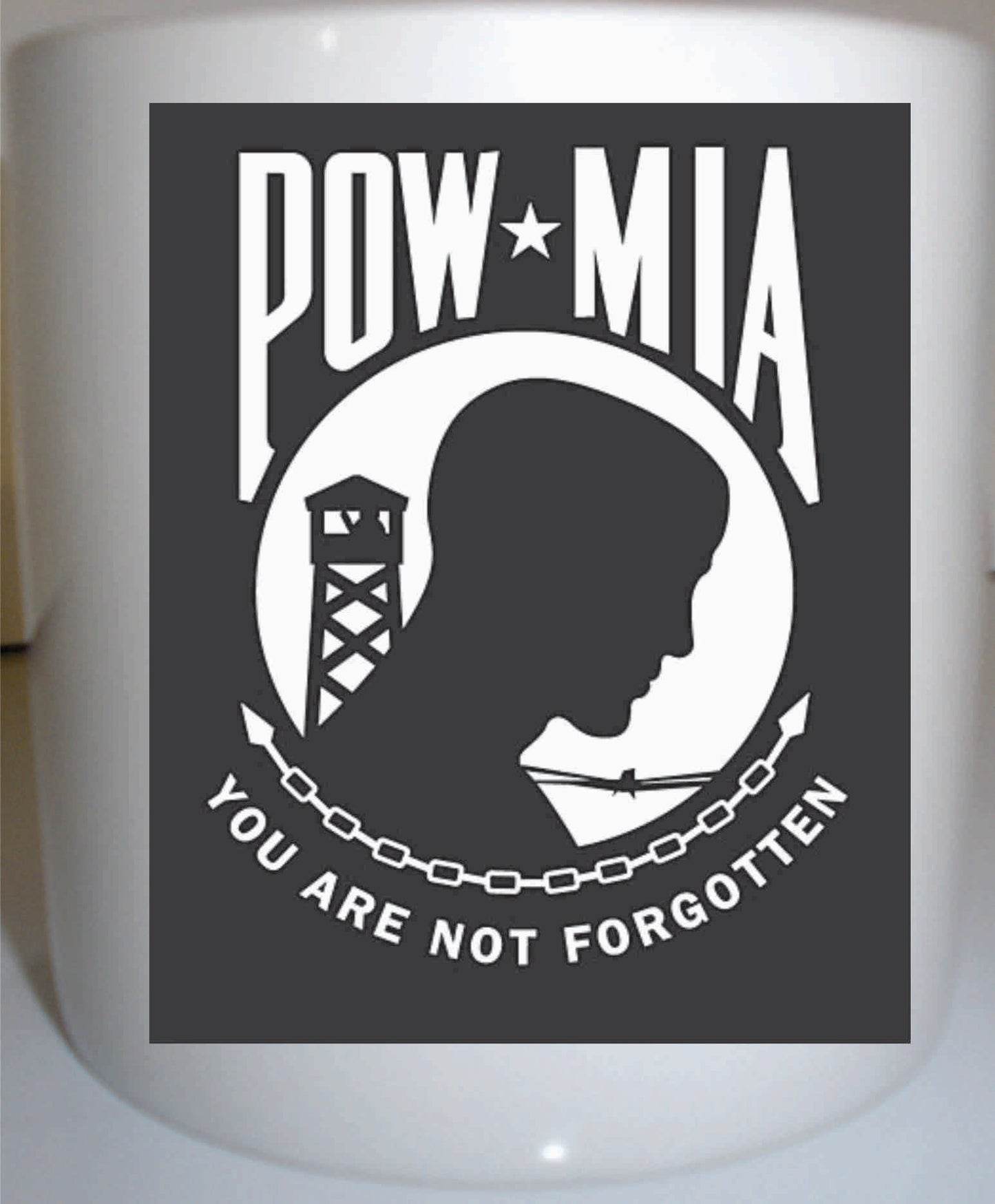 POW MIA Coffee Mug 11 oz