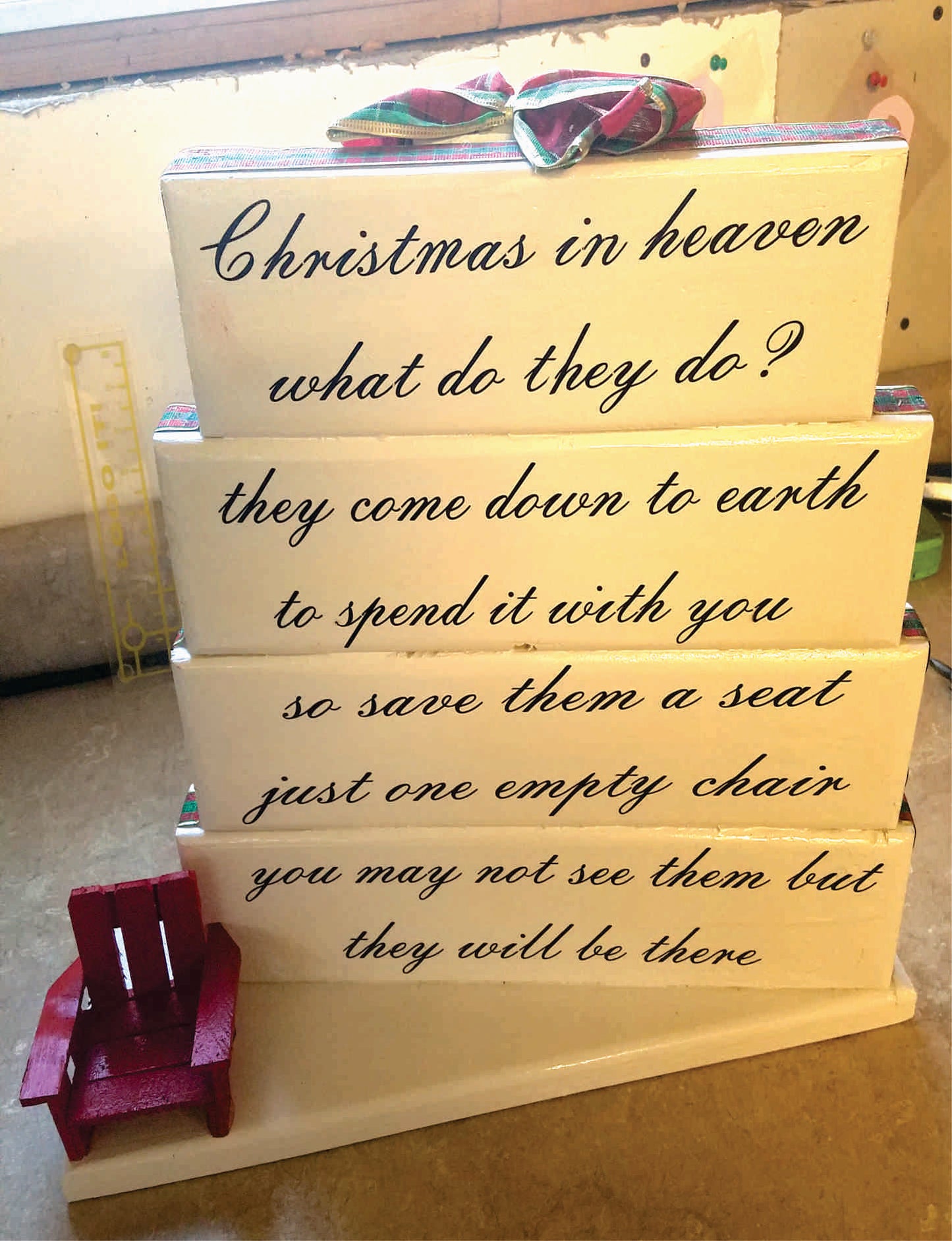 Christmas in Heaven Display Custom made